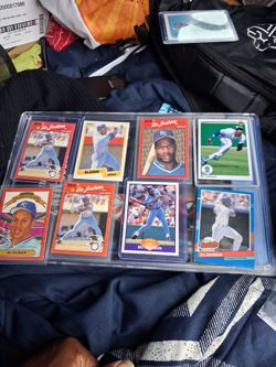 Bo Jackson Baseball Card Lot – 8 Cards