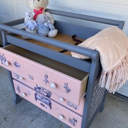 Beautiful Baby Changing Table Alice In Wonderland 