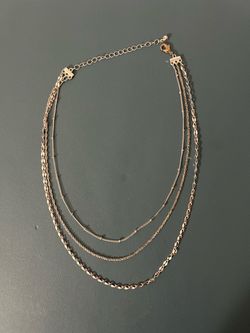 Silver Layered Necklace
