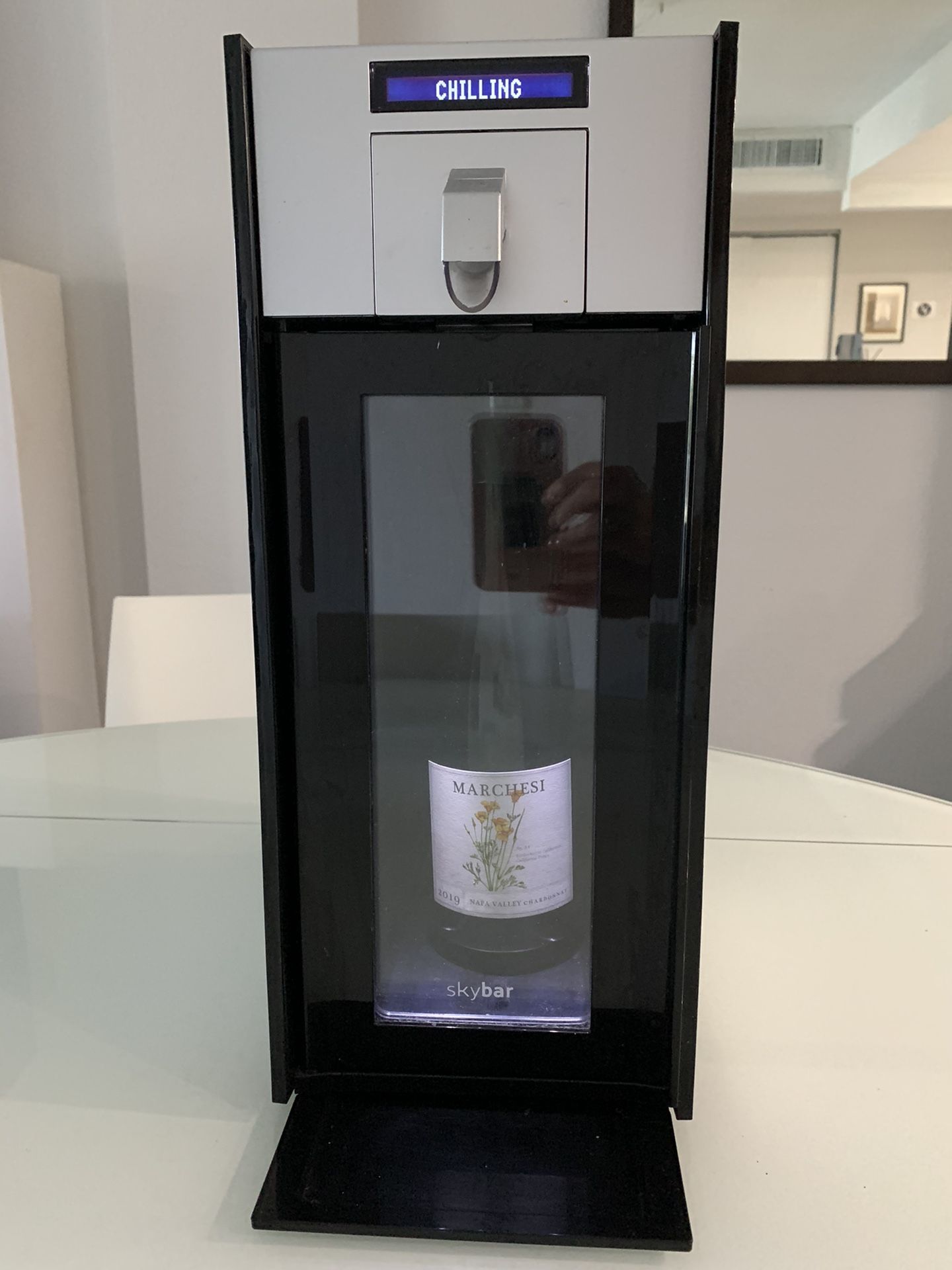 Skybar Wine Preservation System, Chill and Pour