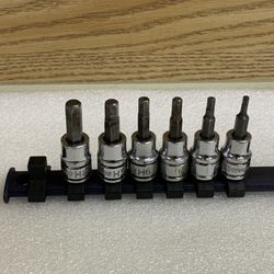 Kobalt H8mm 338186 To H3mm 338181 Dr Hex Bit Socket Set 