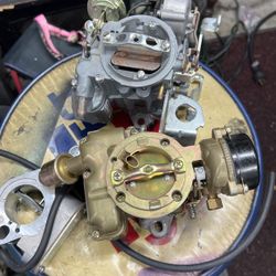 2 One Barrel carburetors