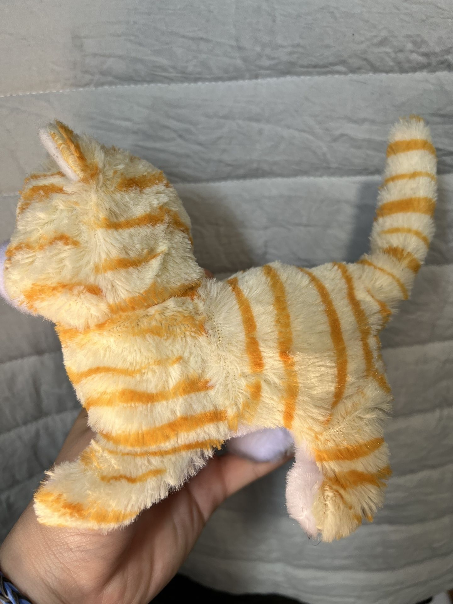 Talking/ Moving Ginger Cat Plush