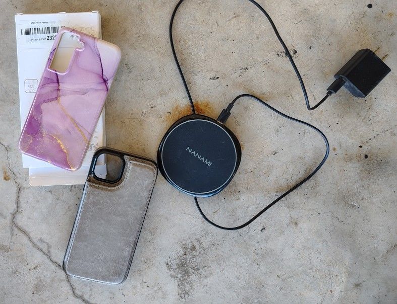 Phone Cases And Charger