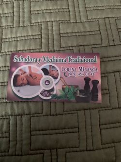 Sobadora Tradicional