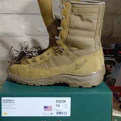 Danner Reckonkng hot weather steel toe size 14