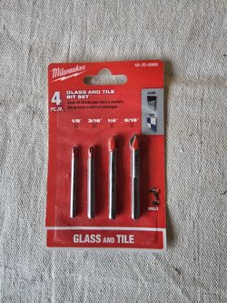 Milwaukee Glass and Tile Bit Set 48-20-8988