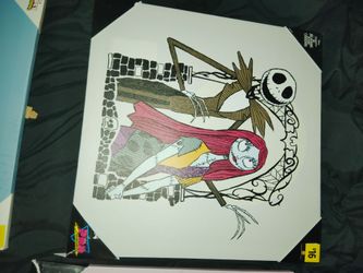 Nightmare Before Christmas Canvas Wall Art