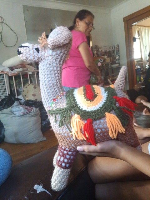 Llama /Hand Knitting