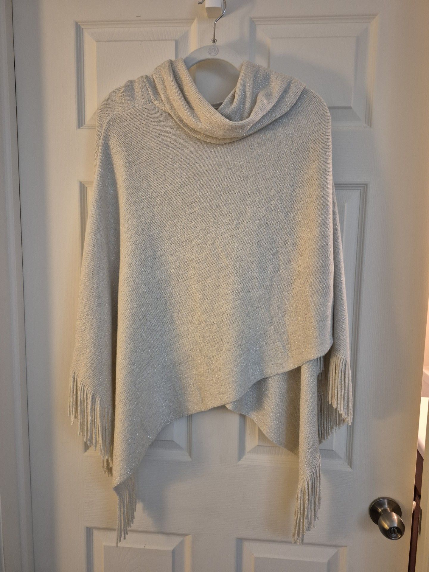 Cream cowl neck sweater