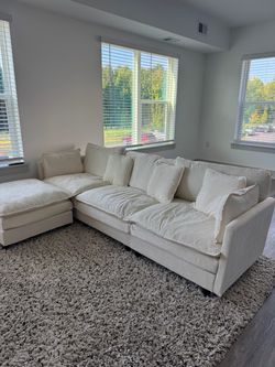 Cream Sectional Sofa