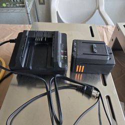 Worx Charger And Worx 56v Battery