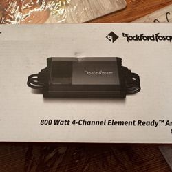 Rockford Fosgate M5-800X4 Amplifier