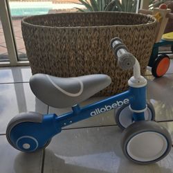 Allobebe Toddler Balance Ride-On Bike 3-Wheel