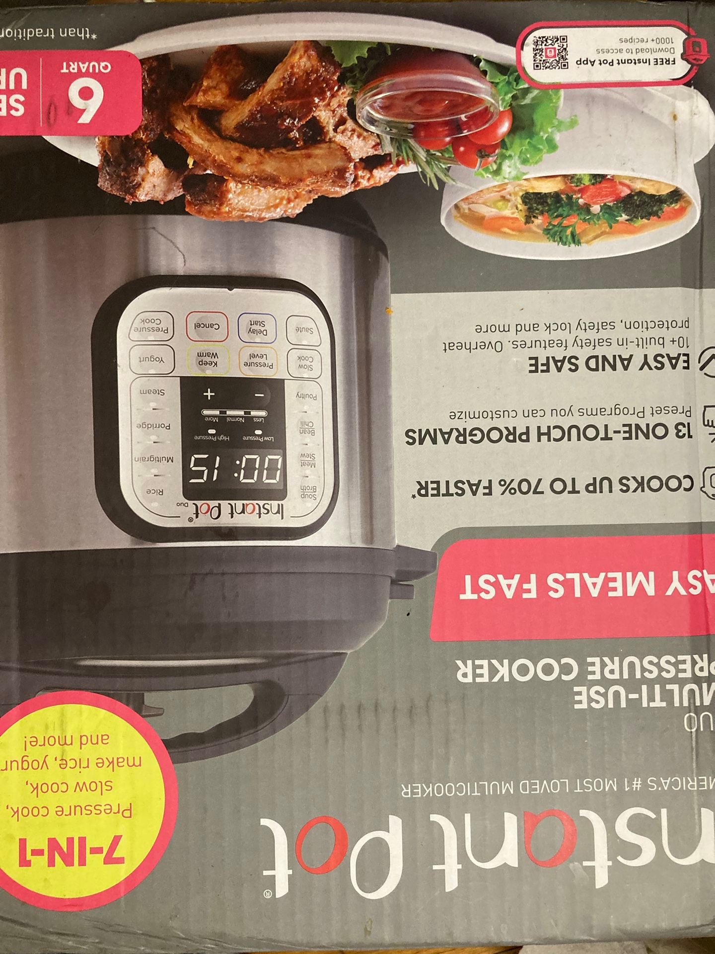 Instant Pot Duo Multi Use Pressure Cooker
