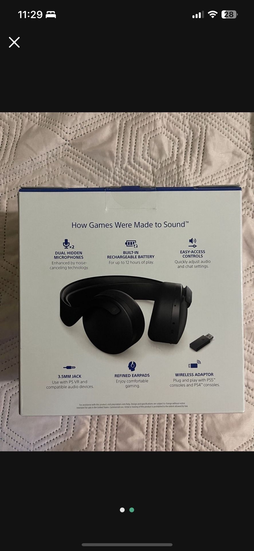 PS4/PS5 Pulse 3D Headset