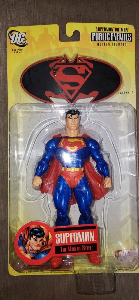 DC Direct Public Enemies Metallic Superman
