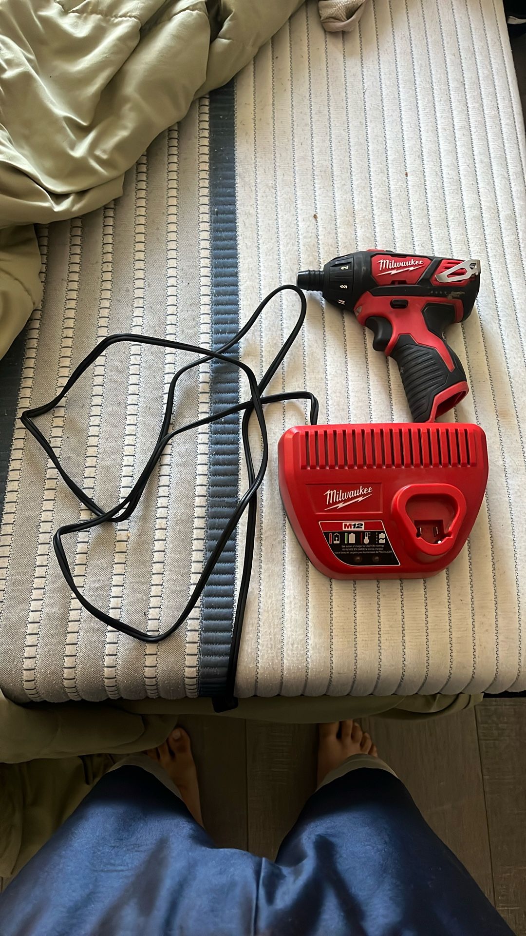Milwaukee Drill And Battery Charger