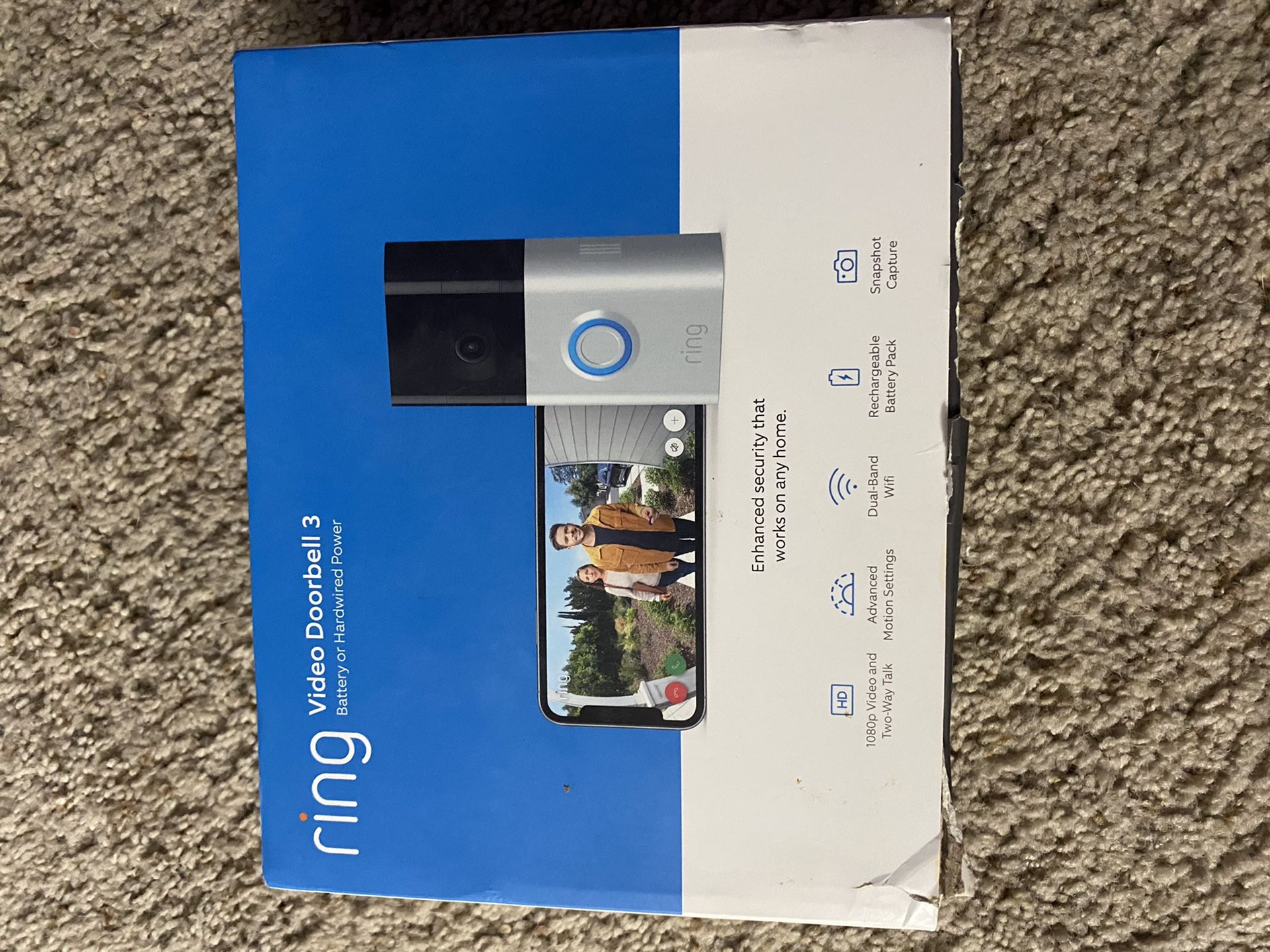 Ring video doorbell 3