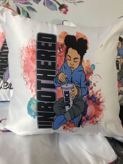 Unbothered Pillow Cover