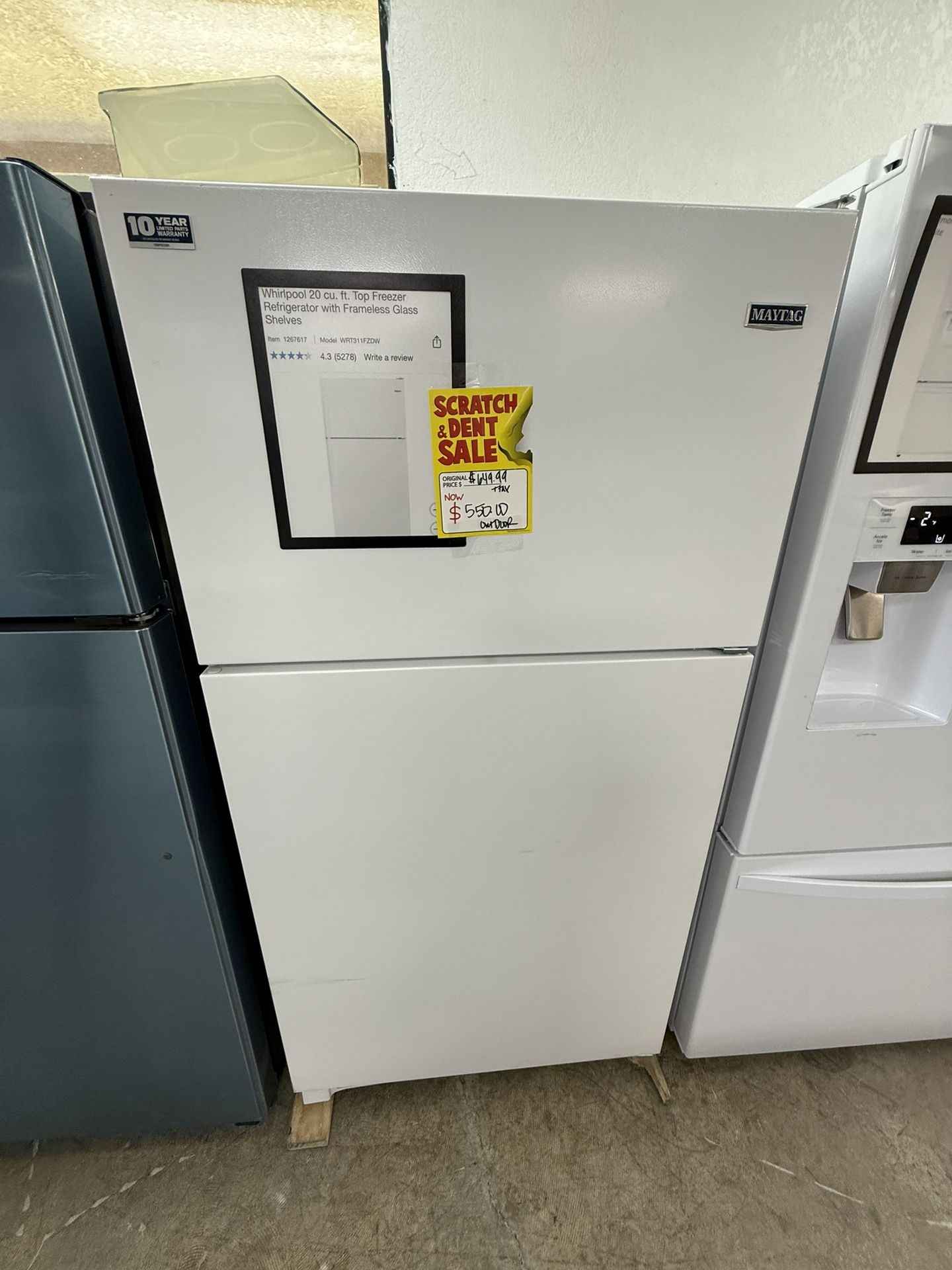 Maytag Refrigerator New