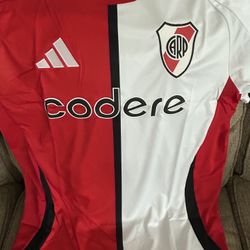 Soccer Jersey Adidas  River Plate Size Large 