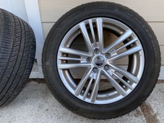 Infiniti G25 OEM Wheels And Tires With TPMS Sensors (5x114.3)