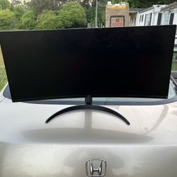 LG 34WR50QC-B 34-inch Curved UltraWide Monitor