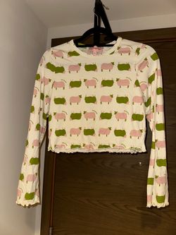 Lisa Says Gah! Crop long sleeve