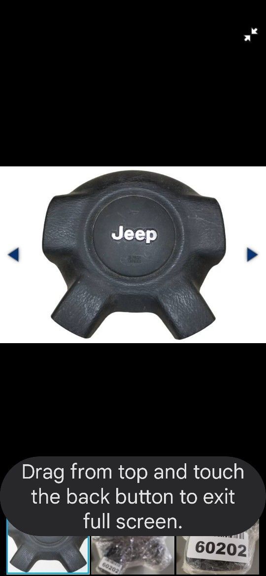 Jeep Liberty 2002-2007 Front Driver Side Steering Wheel