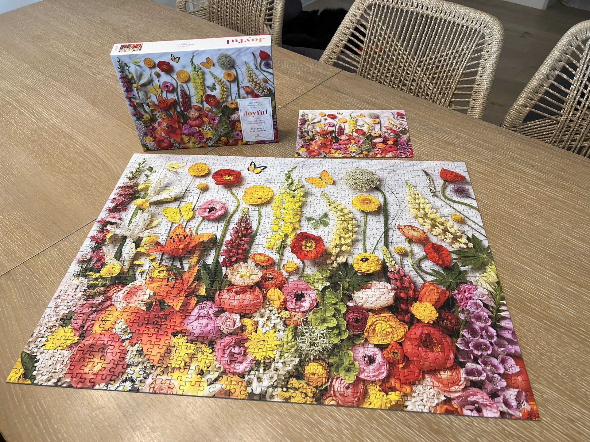 Galison Flower Puzzle