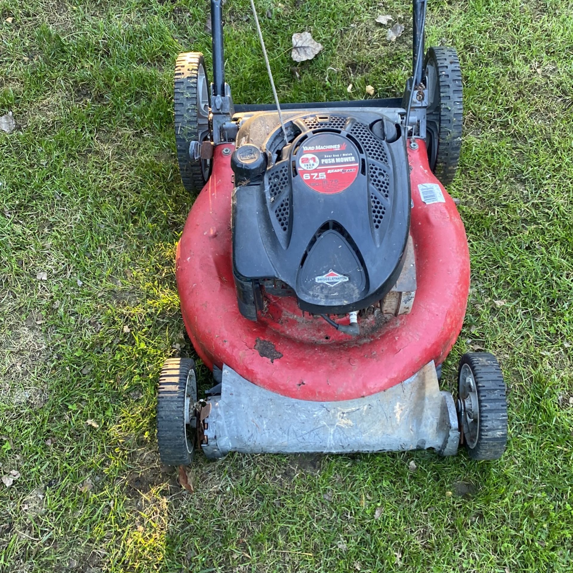 Push Mower, YARD MACHINES