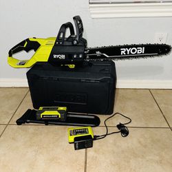 40V HP Brushless 18 in. Battery Chainsaw with Battery and Charger