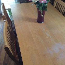Solid Wood Table
