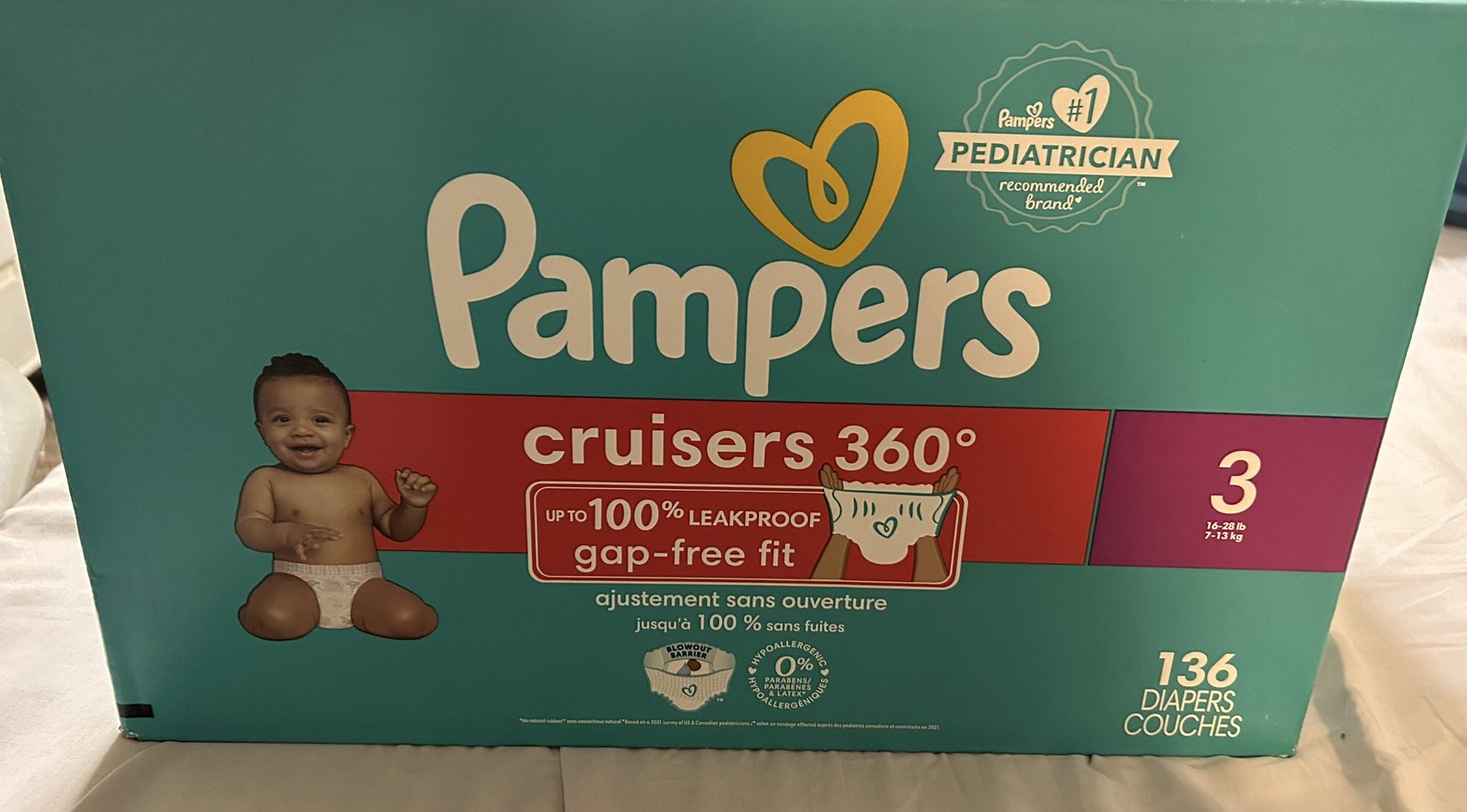 Brand New Pampers Diapers 