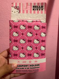 Hello kitty passport holder