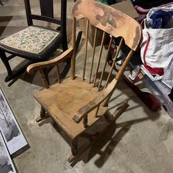 Old Rocking Chair .