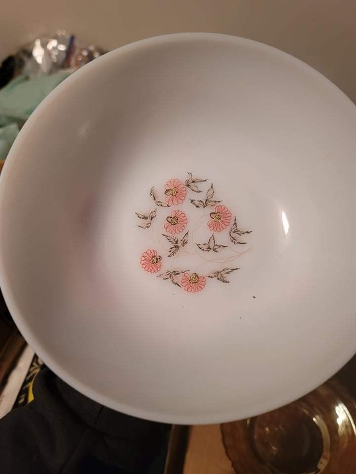 Milk Glass Bowl. Very Old, Excellent Con .