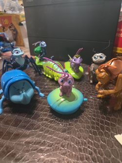 1998 McDonalds A Bugs Life Happy Meal Set