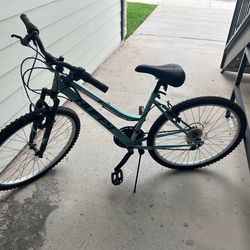 Huffyw 26" Rock Creek Mountain Bike, Teal