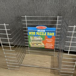 Melissa And Doug Puzzle Rack 