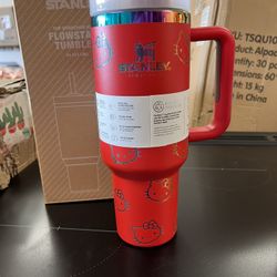 Red Hello kitty Stanley |Valentines Gift