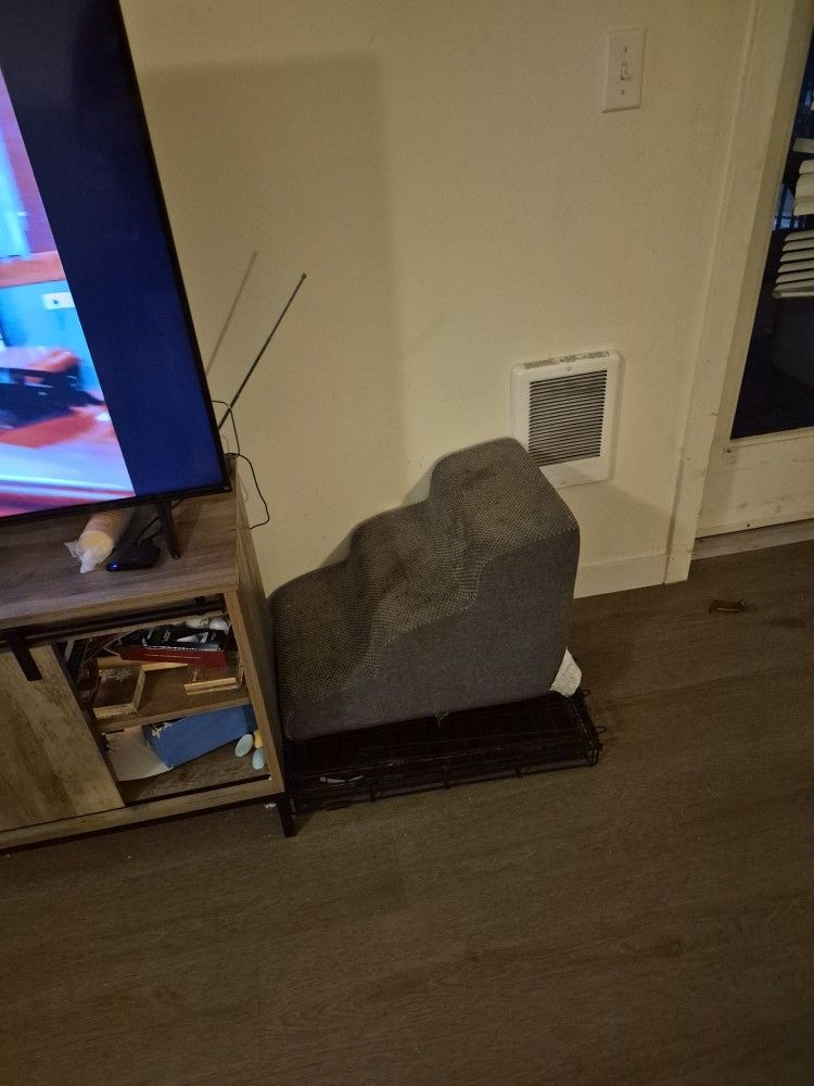 Dog Pstairs With Removable Cover For washing And Medium Size dog Crate