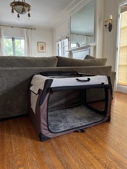 36 Inch Collapsible Dog Crate for Large Dogs
