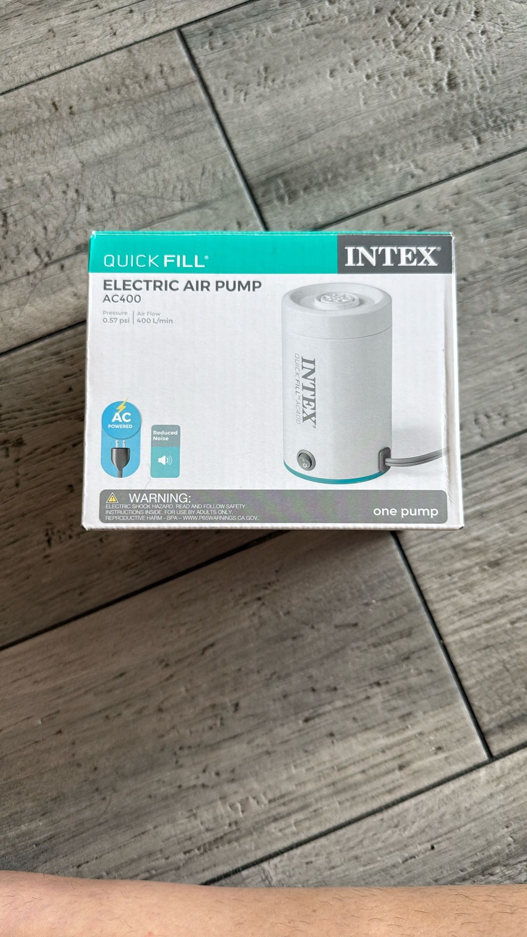 Intex Quick-Fill® Electric Air Pump - AC400