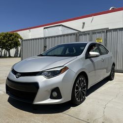 🚗 FOR SALE: 2015 Toyota Corolla S – Low Miles – Great on Gas – Easy Financing Available!