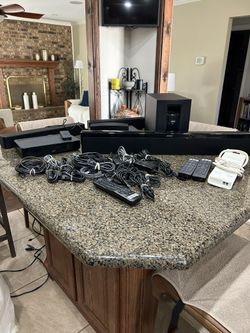 Bose Surround Sound Bar Large And Two Small Bar All Bose. Look At Description Below