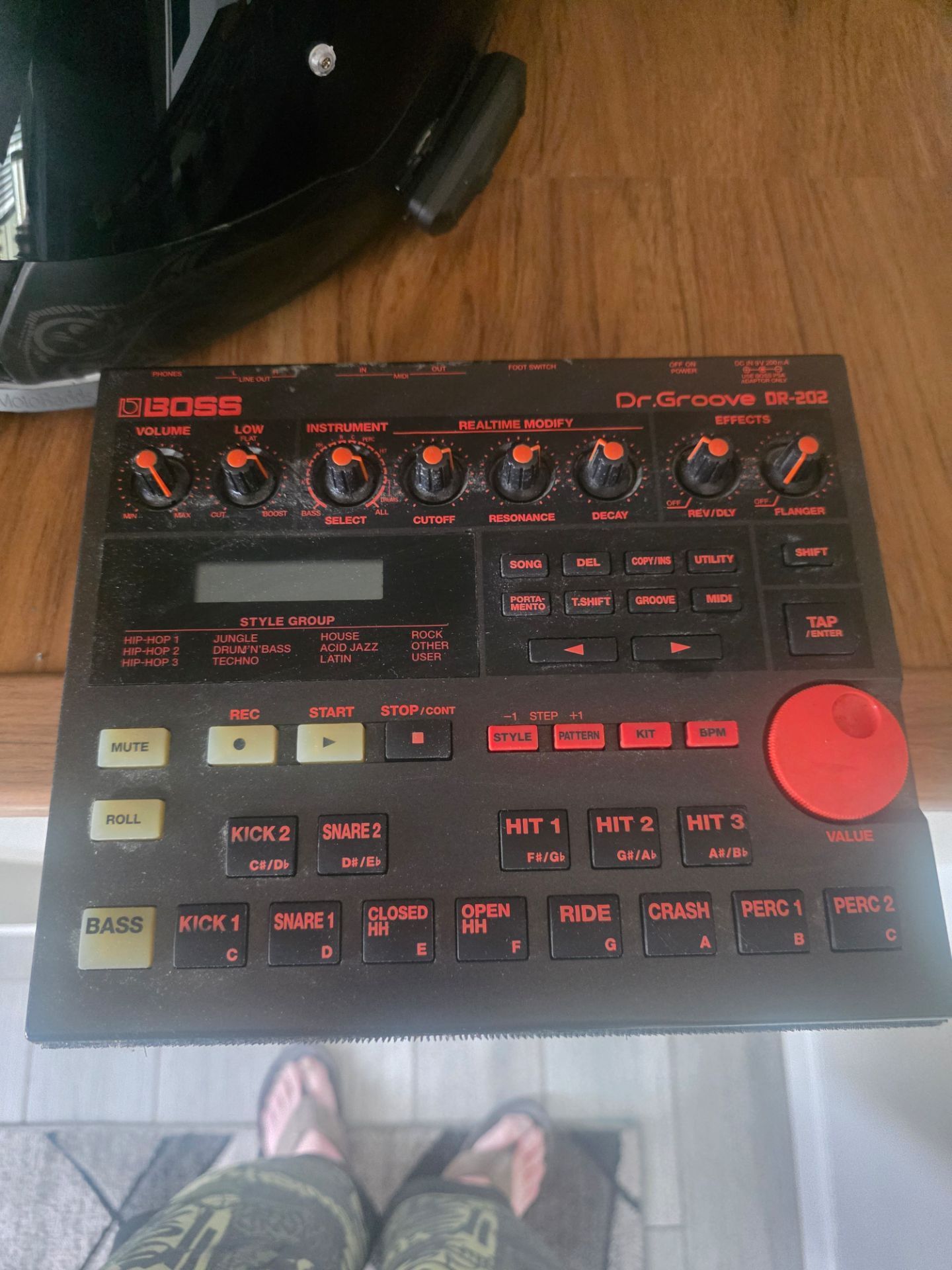 Boss dr grove drum machine
