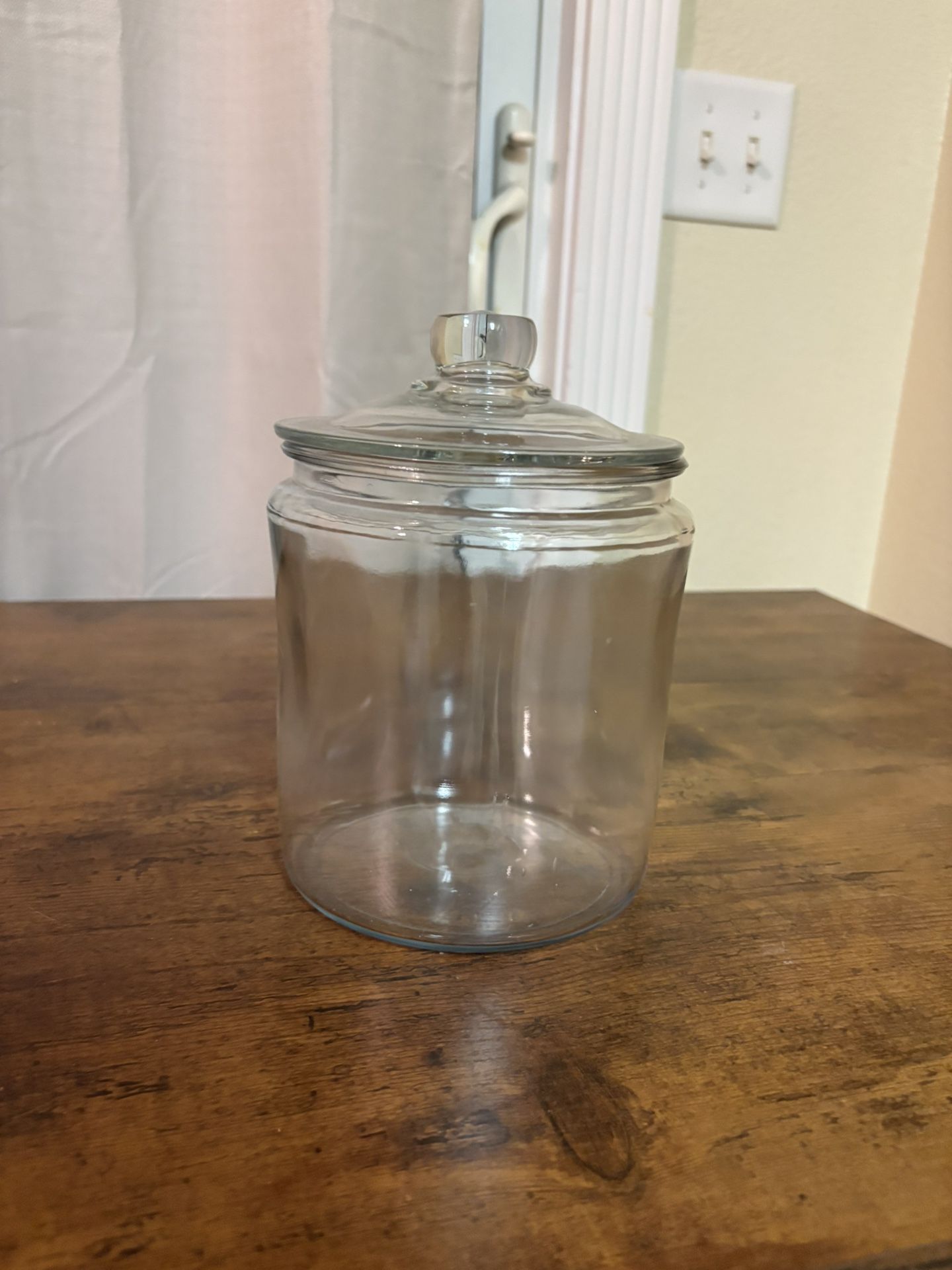 Glass Storage Jar