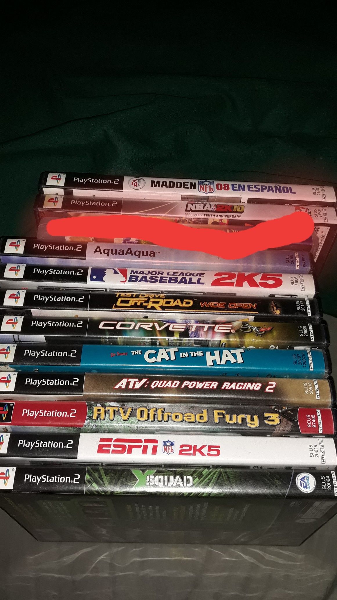 PS2 GAMES AND ONE PS3 GAME FOR SALE!!!!